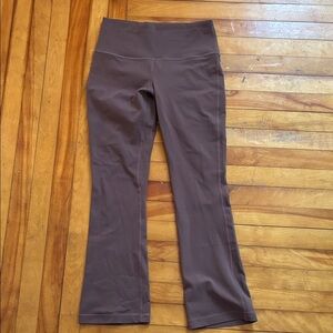 Lululemon leggings with mini flare